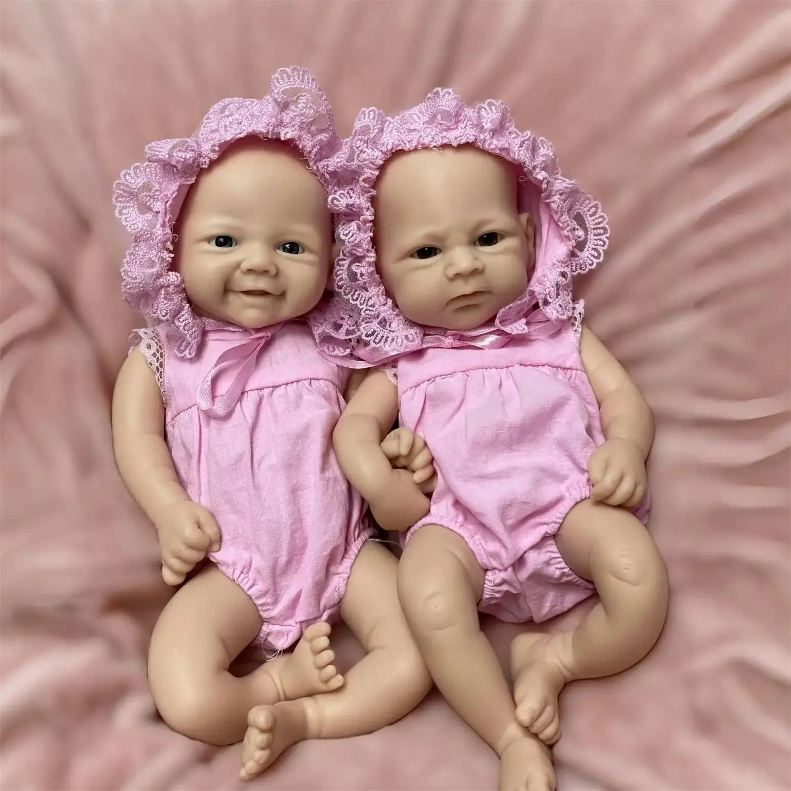 13Inch Vivienne&Elijha All Silicone Reborn Doll Painted/Unpainted Full Body Silicone Newborn Baby Dolls Reborn Corpo De Silicone lifelikesiliconereborns.com