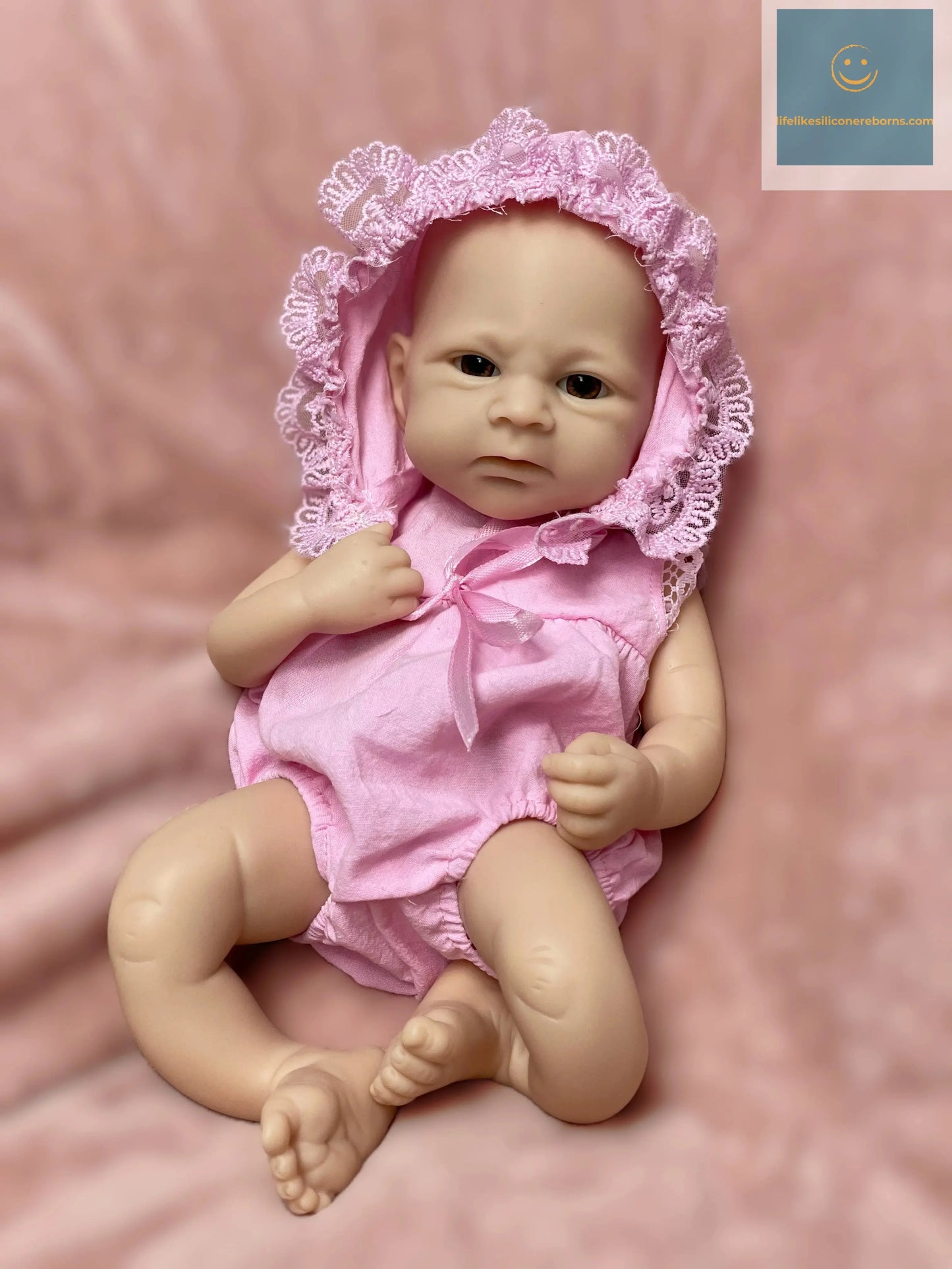 13Inch Vivienne&Elijha All Silicone Reborn Doll Painted/Unpainted Full Body Silicone Newborn Baby Dolls Reborn Corpo De Silicone lifelikesiliconereborns.com