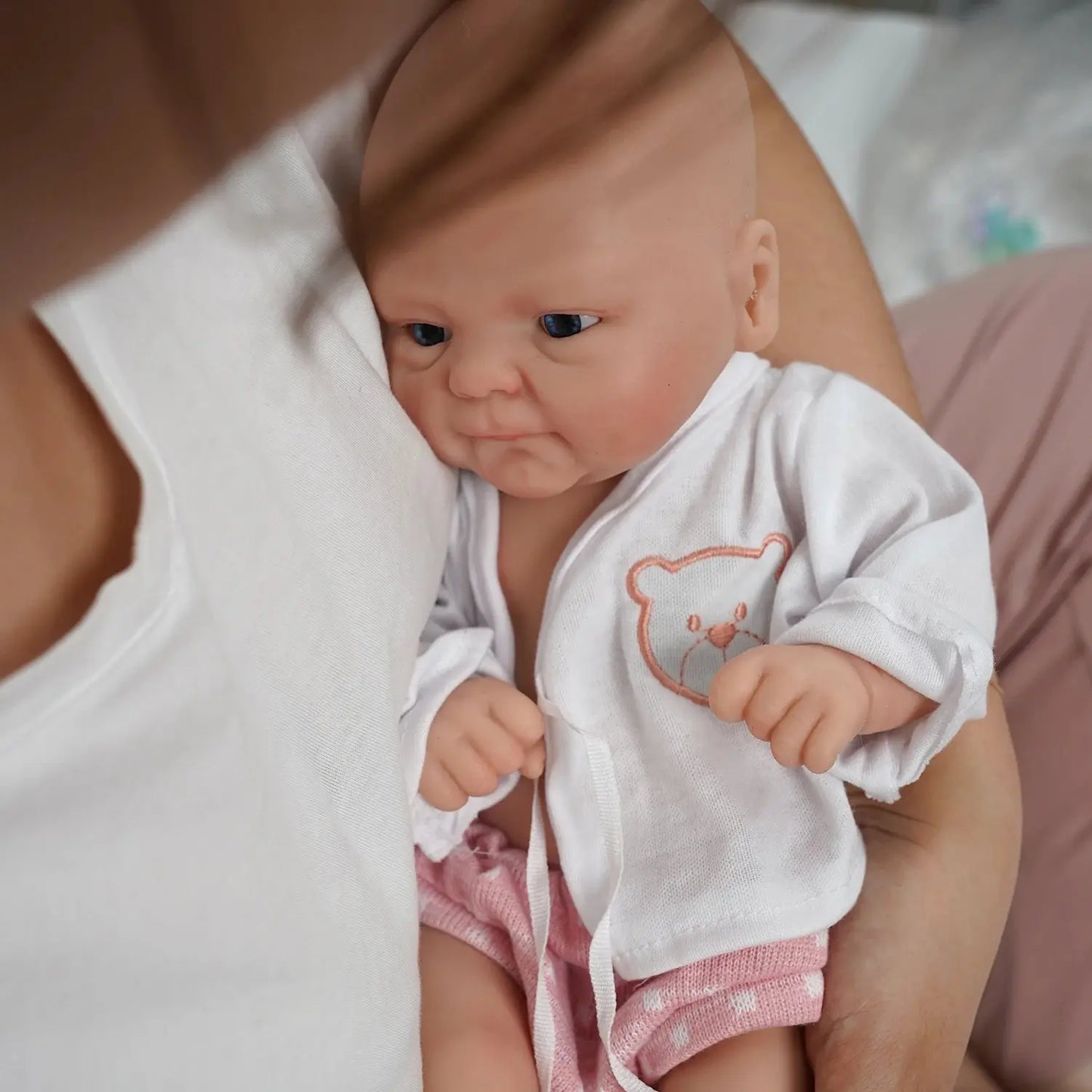 14inch 36Cm Full Body Silicone Bebe Reborn Boy“Isaac” Doll Soft  Lifelike Baby DIY Blank Toys lifelikesiliconereborns.com