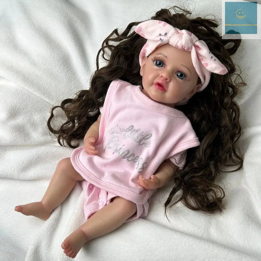 16Inch High-Simulation Silicone Reborn Baby Girl Lifelike Details Durable Materials For Role-Playing Christmas Gift Kids Toy lifelikesiliconereborns.com