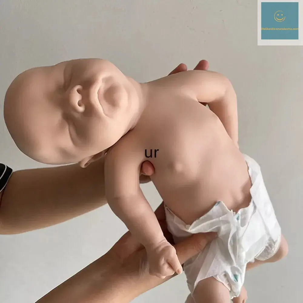 17 Inch Strechable Super Soft Marshmallow Platinum Silicone Reborn Baby Doll Diy Unpainted Painted Spainish Boy Artificial lifelikesiliconereborns.com
