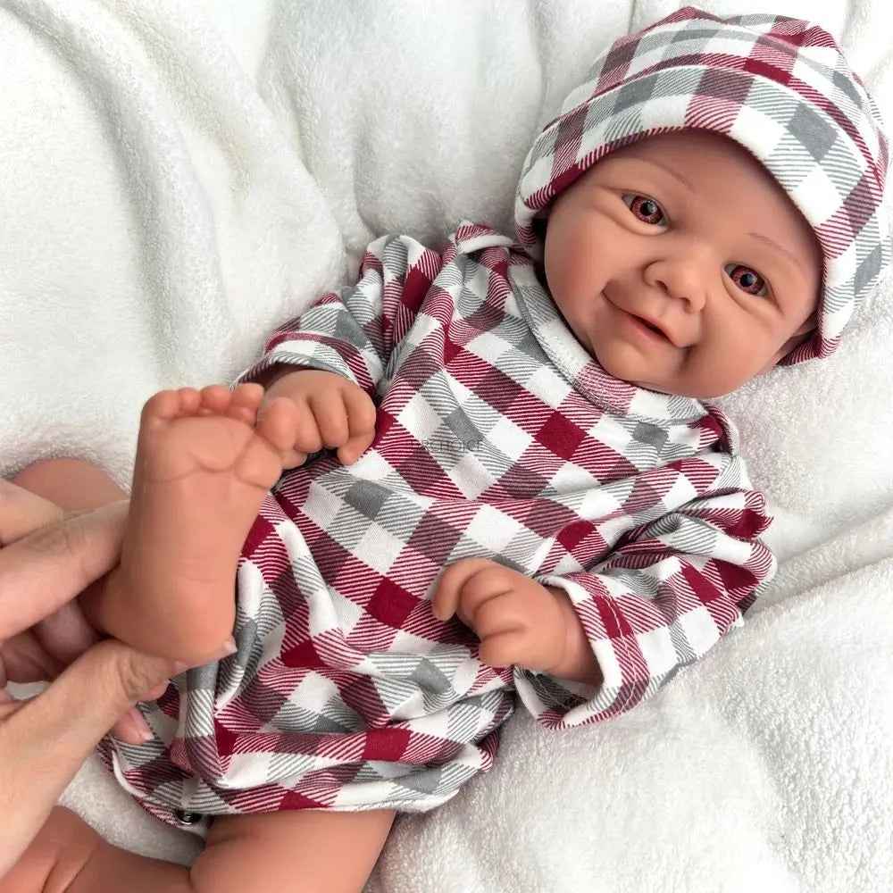 17Inch Baby Girl Vivienne Realistic Details & Handmade Silicone Reborn Doll for Loneliness  Companion Gift for Dementia Patients lifelikesiliconereborns.com