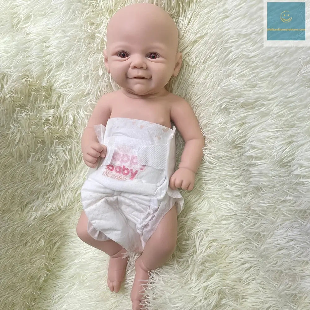 17Inch Silicone Reborn Dolls Lifelike Details Soft Baby Girl Vivienne Washable For Artistic Displays Collectibles Kids Toy lifelikesiliconereborns.com