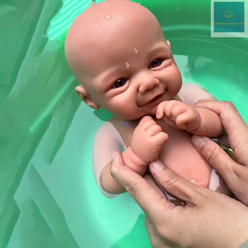 17Inch Silicone Reborn Dolls Lifelike Details Soft Baby Girl Vivienne Washable For Artistic Displays Collectibles Kids Toy lifelikesiliconereborns.com