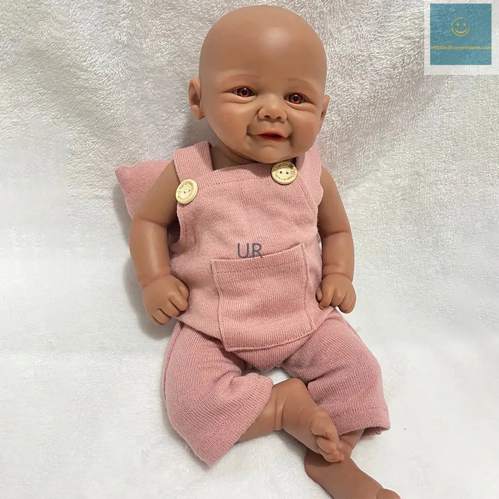 17Inch Silicone Reborn Dolls Lifelike Details Soft Baby Girl Vivienne Washable For Artistic Displays Collectibles Kids Toy lifelikesiliconereborns.com