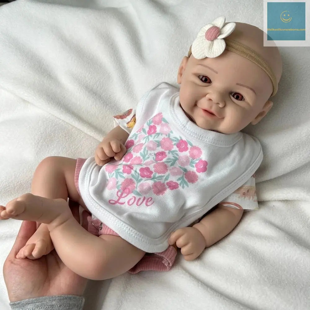17Inch Silicone Reborn Dolls Lifelike Details Soft Baby Girl Vivienne Washable For Artistic Displays Collectibles Kids Toy lifelikesiliconereborns.com