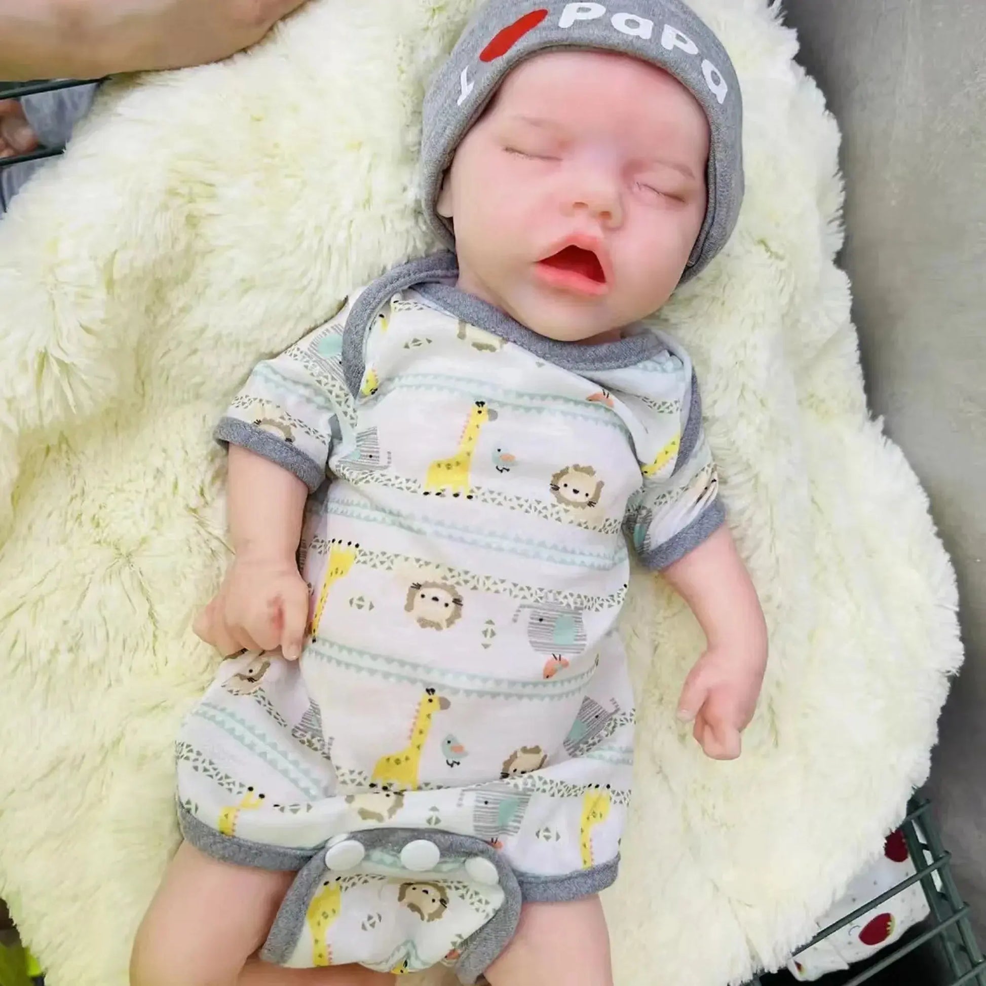 17Inch Twins A Full Solid Silicone Bebe Reborn 3D Painted and Unpainted Lifelike Real Dolls Boneca Reborn Corpo De Silicone Doll lifelikesiliconereborns.com