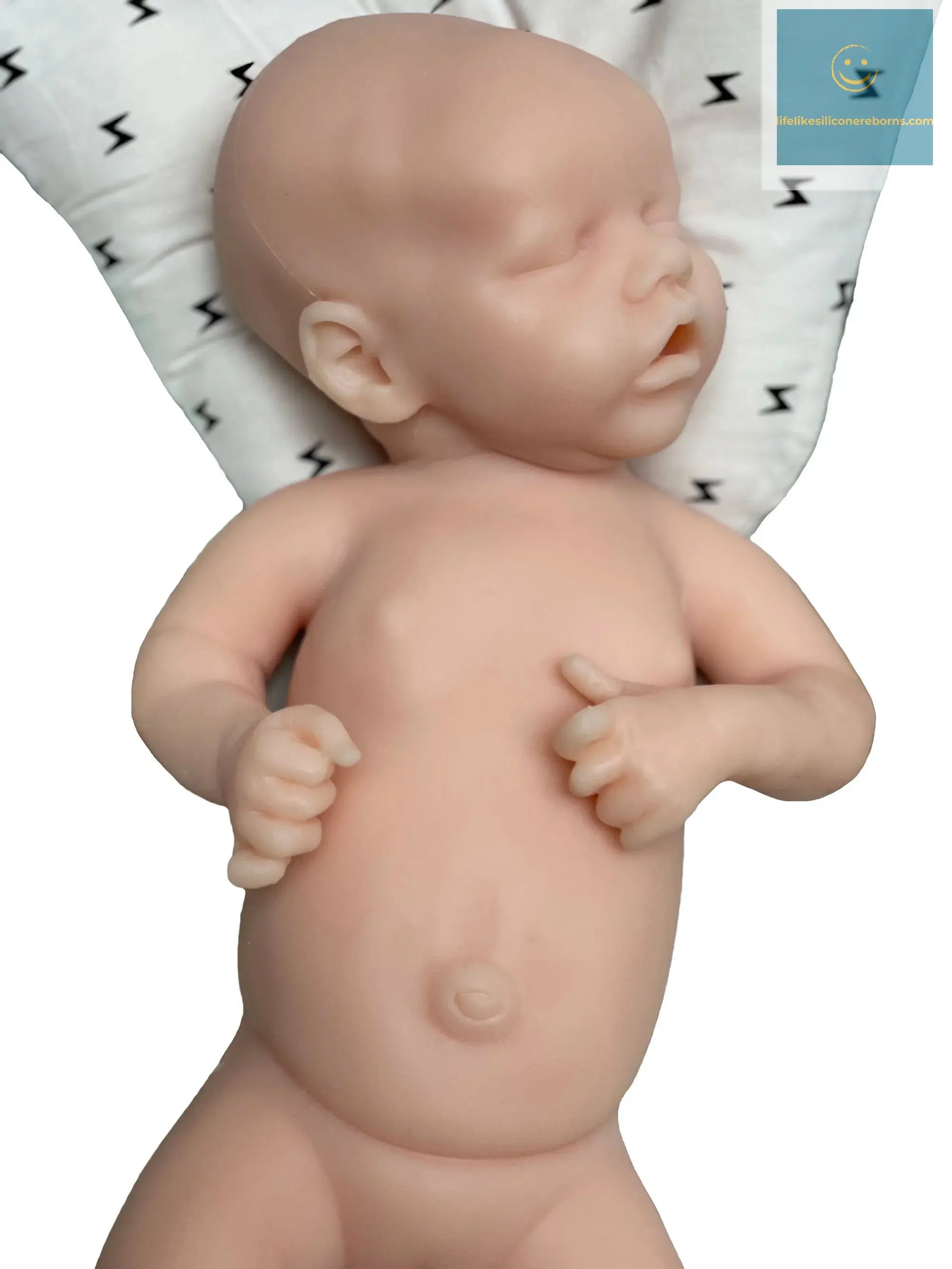 17Inch Twins A Full Solid Silicone Bebe Reborn 3D Painted and Unpainted Lifelike Real Dolls Boneca Reborn Corpo De Silicone Doll lifelikesiliconereborns.com