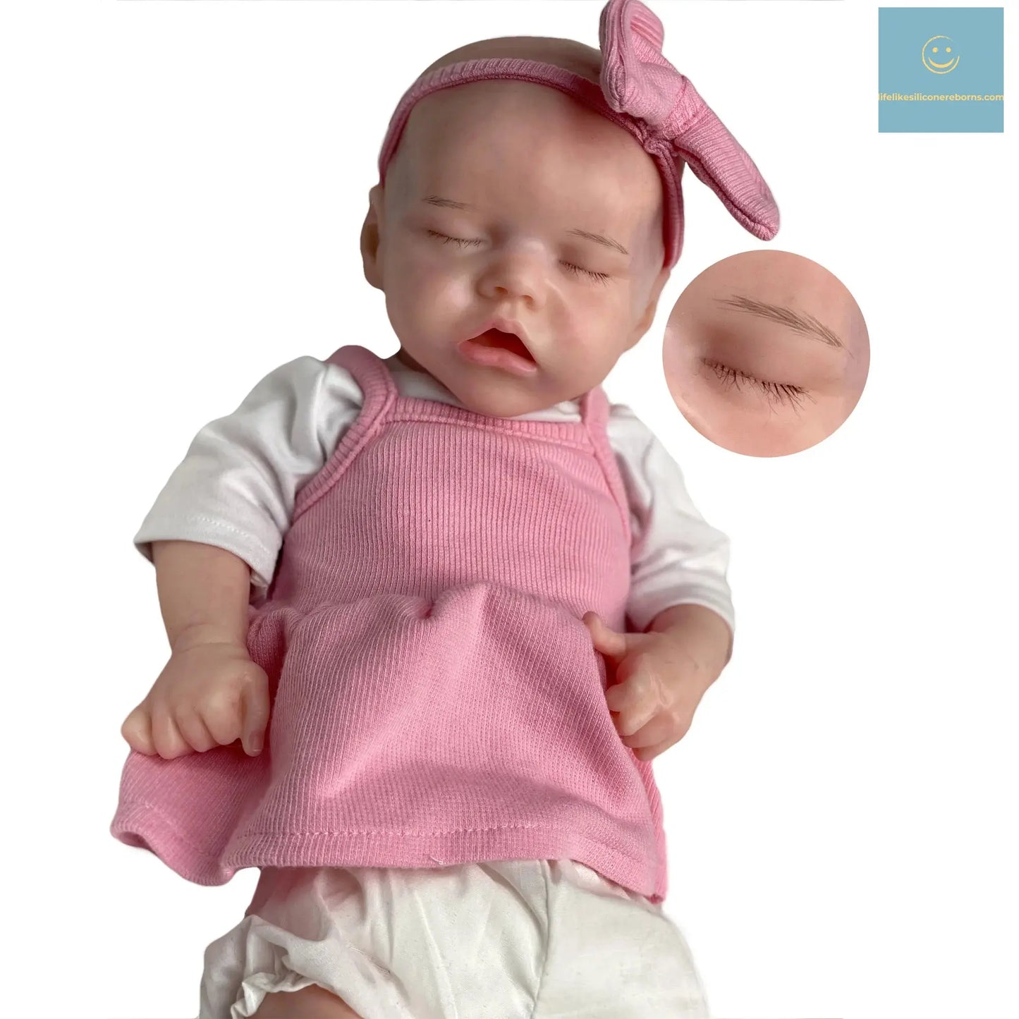 17Inch Twins A Full Solid Silicone Bebe Reborn 3D Painted and Unpainted Lifelike Real Dolls Boneca Reborn Corpo De Silicone Doll lifelikesiliconereborns.com