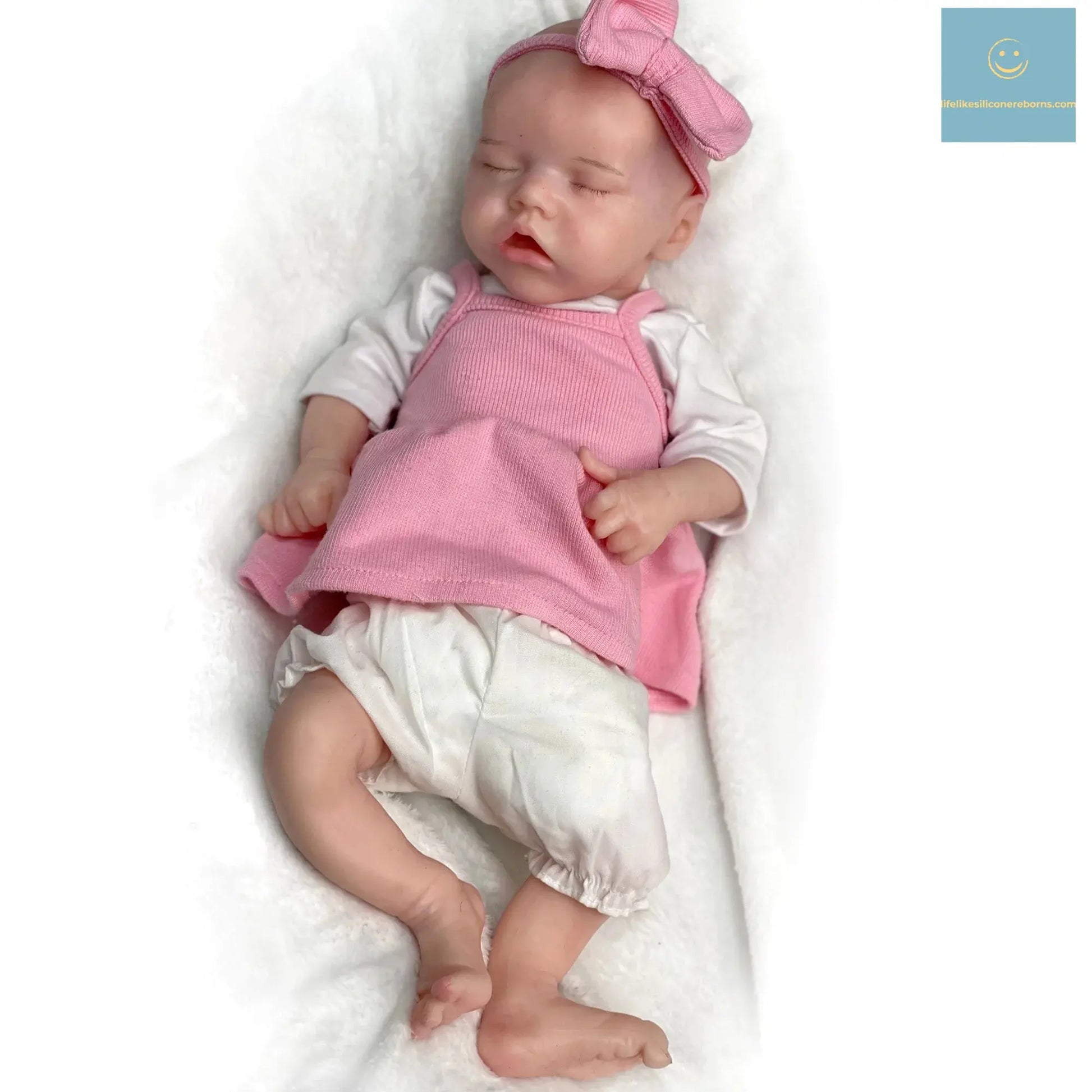17Inch Twins A Full Solid Silicone Bebe Reborn 3D Painted and Unpainted Lifelike Real Dolls Boneca Reborn Corpo De Silicone Doll lifelikesiliconereborns.com