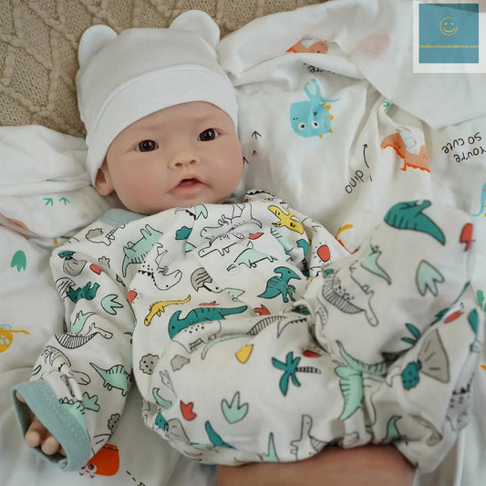 17" Full Silicone Reborn Baby Doll-Soft,Realistic Newborn, Full Body Silicone Not Vinyl Perfect Gift for Collectors Parents lifelikesiliconereborns.com
