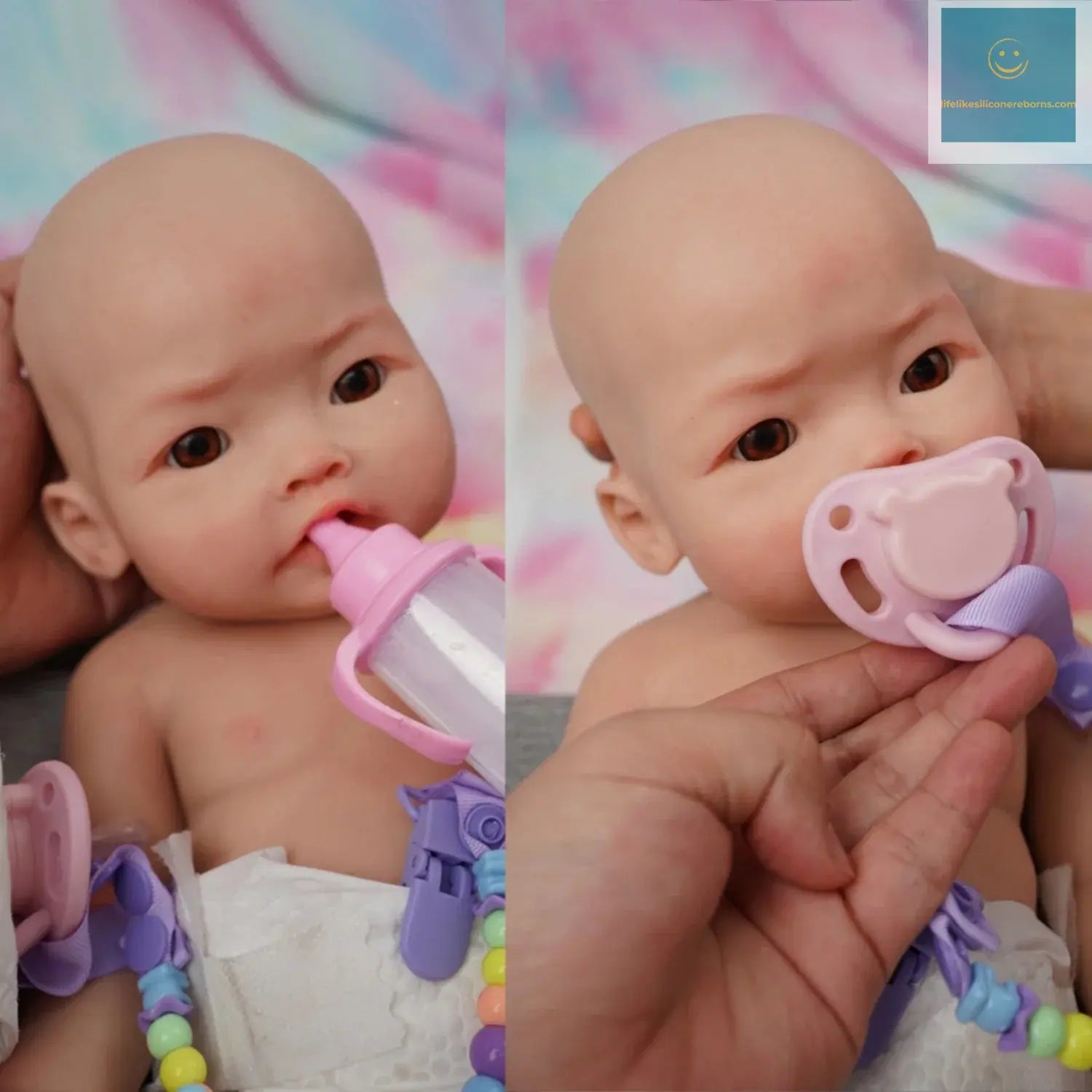 17"  Full Soft Silicone Reborn Baby Dolls, Realistic Newborn Baby Doll, Not Vinyl Dolls lifelikesiliconereborns.com