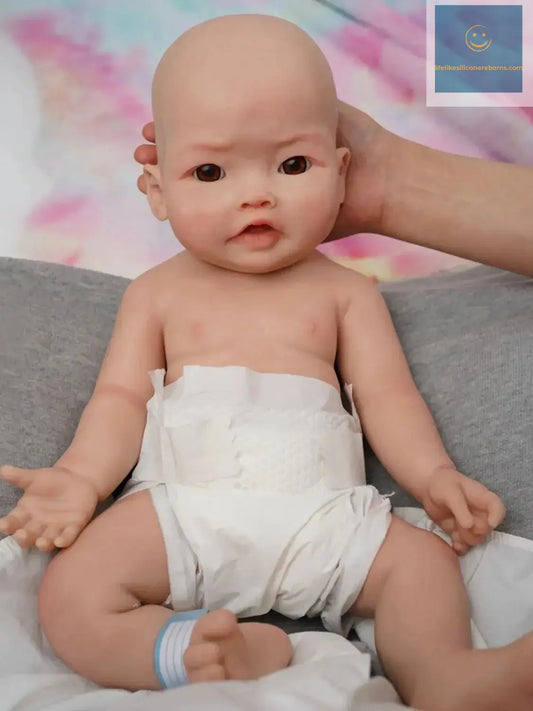 17" Reborn Baby Dolls Realistic Soft Silicone Newborn Baby Doll,Not Vinyl Dolls lifelikesiliconereborns.com