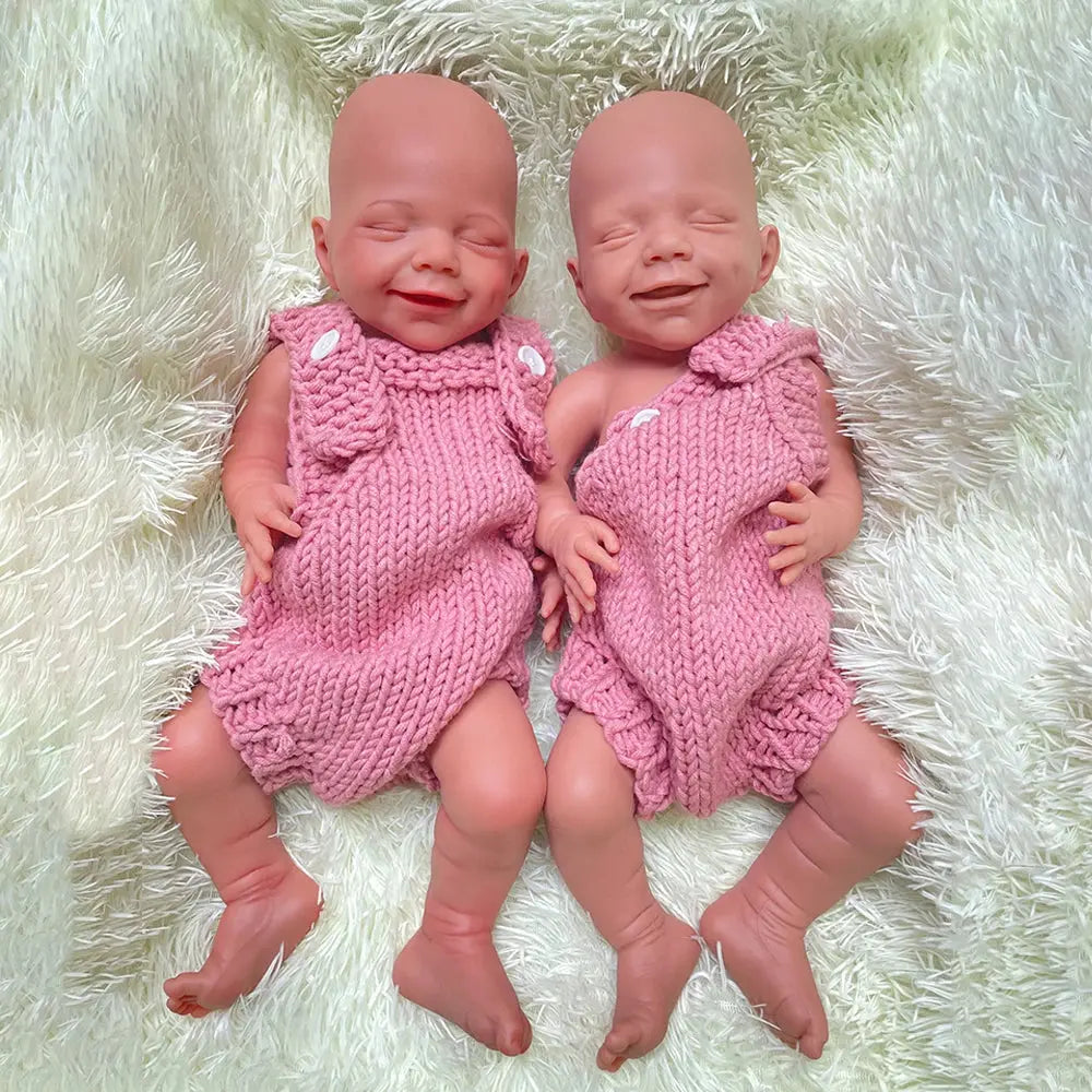 18 Inch Full Platinum Silicone Reborn Baby Girl Realistic Flexible Washable Newborn Dolls For Children Halloween Gifts lifelikesiliconereborns.com
