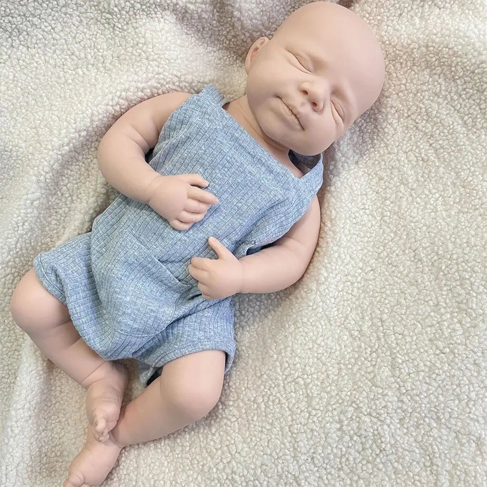 18 Inch Unpainted Realistic Silicone Reborn Baby Girl/Boy Pascale Washable Newborn Dolls Gift For Children Toys And Collectors lifelikesiliconereborns.com