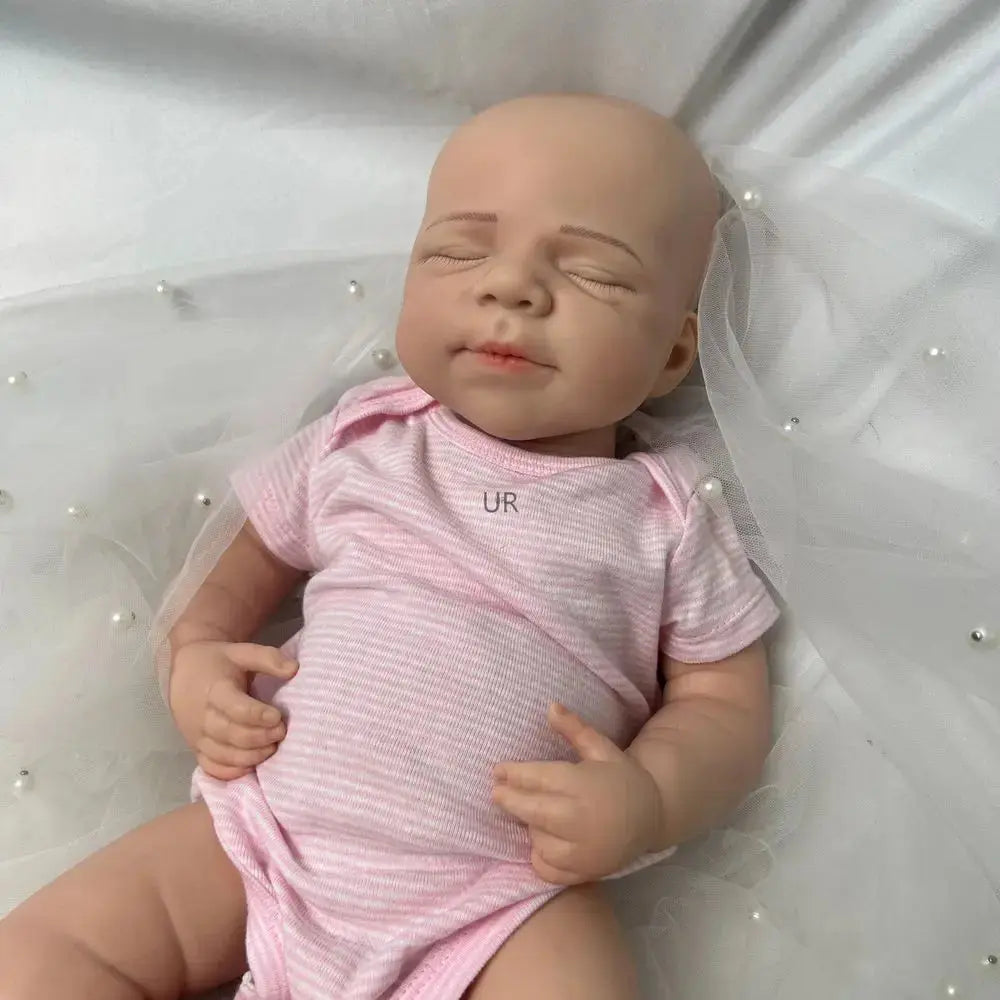 18 Inch Unpainted Realistic Silicone Reborn Baby Girl/Boy Pascale Washable Newborn Dolls Gift For Children Toys And Collectors lifelikesiliconereborns.com