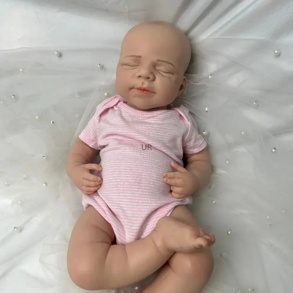 18 Inch Unpainted Realistic Silicone Reborn Baby Girl/Boy Pascale Washable Newborn Dolls Gift For Children Toys And Collectors lifelikesiliconereborns.com