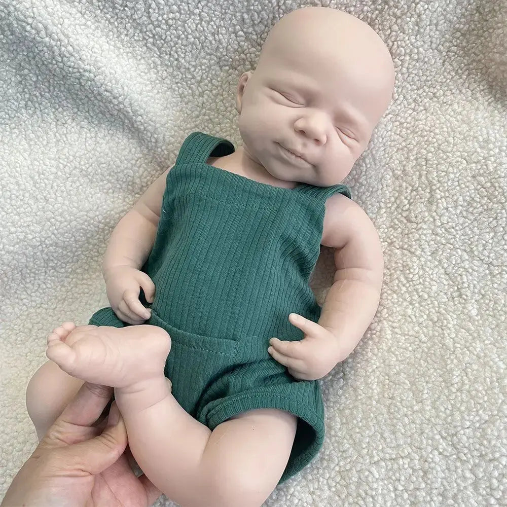 18 Inch Unpainted Realistic Silicone Reborn Baby Girl/Boy Pascale Washable Newborn Dolls Gift For Children Toys And Collectors lifelikesiliconereborns.com