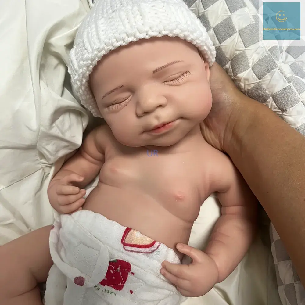 18.5" 100% Full Body Silicone Reborn Baby Pascale Unpainted Fake Lifelike Boy /Girl Doll Collectibles For Reborn Artist Diy Kit lifelikesiliconereborns.com