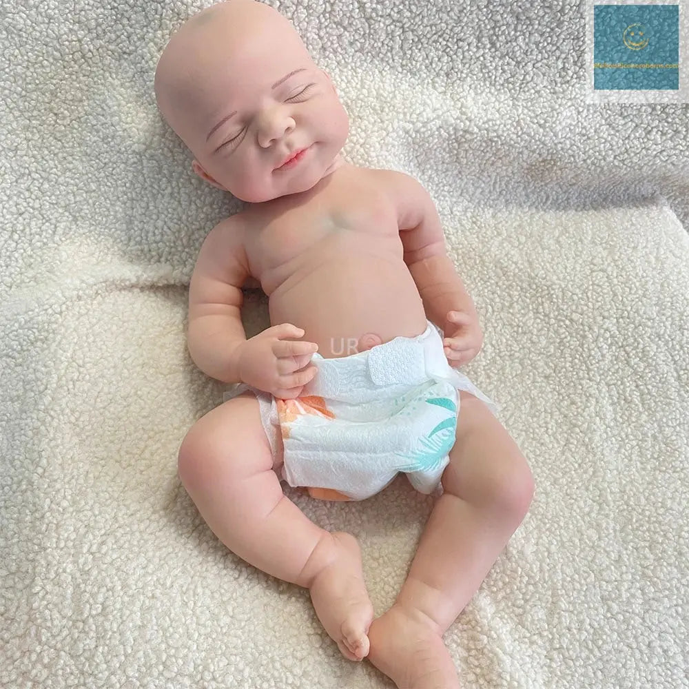 18.5" 100% Full Body Silicone Reborn Baby Pascale Unpainted Fake Lifelike Boy /Girl Doll Collectibles For Reborn Artist Diy Kit lifelikesiliconereborns.com