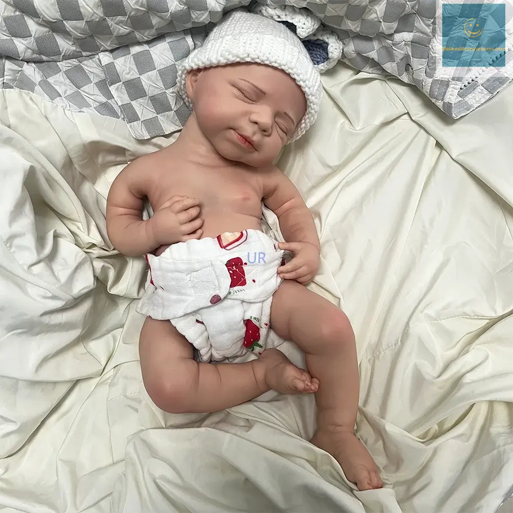 18.5" 100% Full Body Silicone Reborn Baby Pascale Unpainted Fake Lifelike Boy /Girl Doll Collectibles For Reborn Artist Diy Kit lifelikesiliconereborns.com