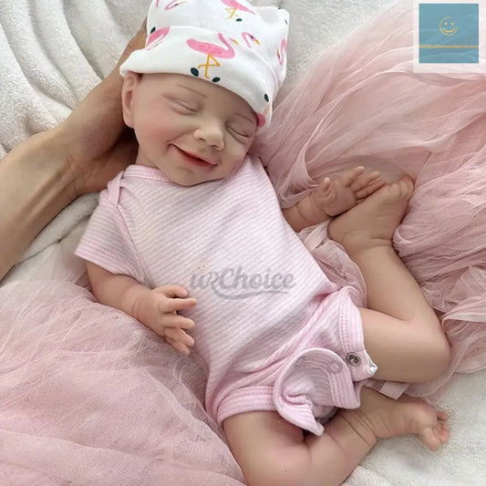 18Inch Baby Girl Full Body Soft Silicone Reborn Doll Lifelike Skin Waterproof Newborn Doll for Emotional Healing Kids Toy lifelikesiliconereborns.com