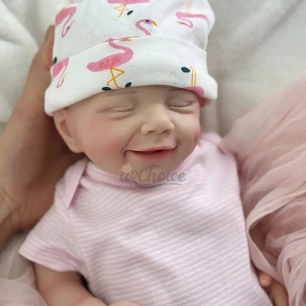 18Inch Baby Girl Full Body Soft Silicone Reborn Doll Lifelike Skin Waterproof Newborn Doll for Emotional Healing Kids Toy lifelikesiliconereborns.com