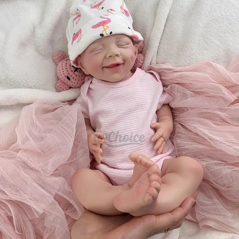 18Inch Baby Girl Full Body Soft Silicone Reborn Doll Lifelike Skin Waterproof Newborn Doll for Emotional Healing Kids Toy lifelikesiliconereborns.com
