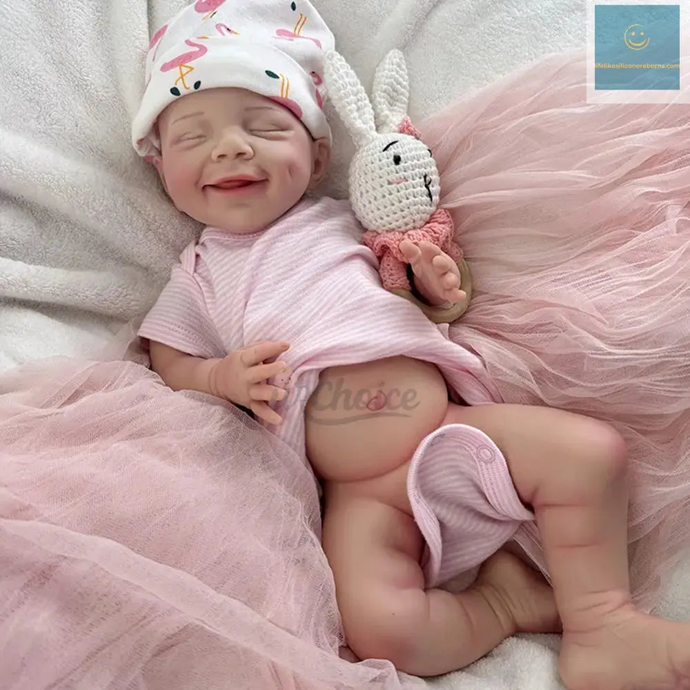 18Inch Baby Girl Full Body Soft Silicone Reborn Doll Lifelike Skin Waterproof Newborn Doll for Emotional Healing Kids Toy lifelikesiliconereborns.com