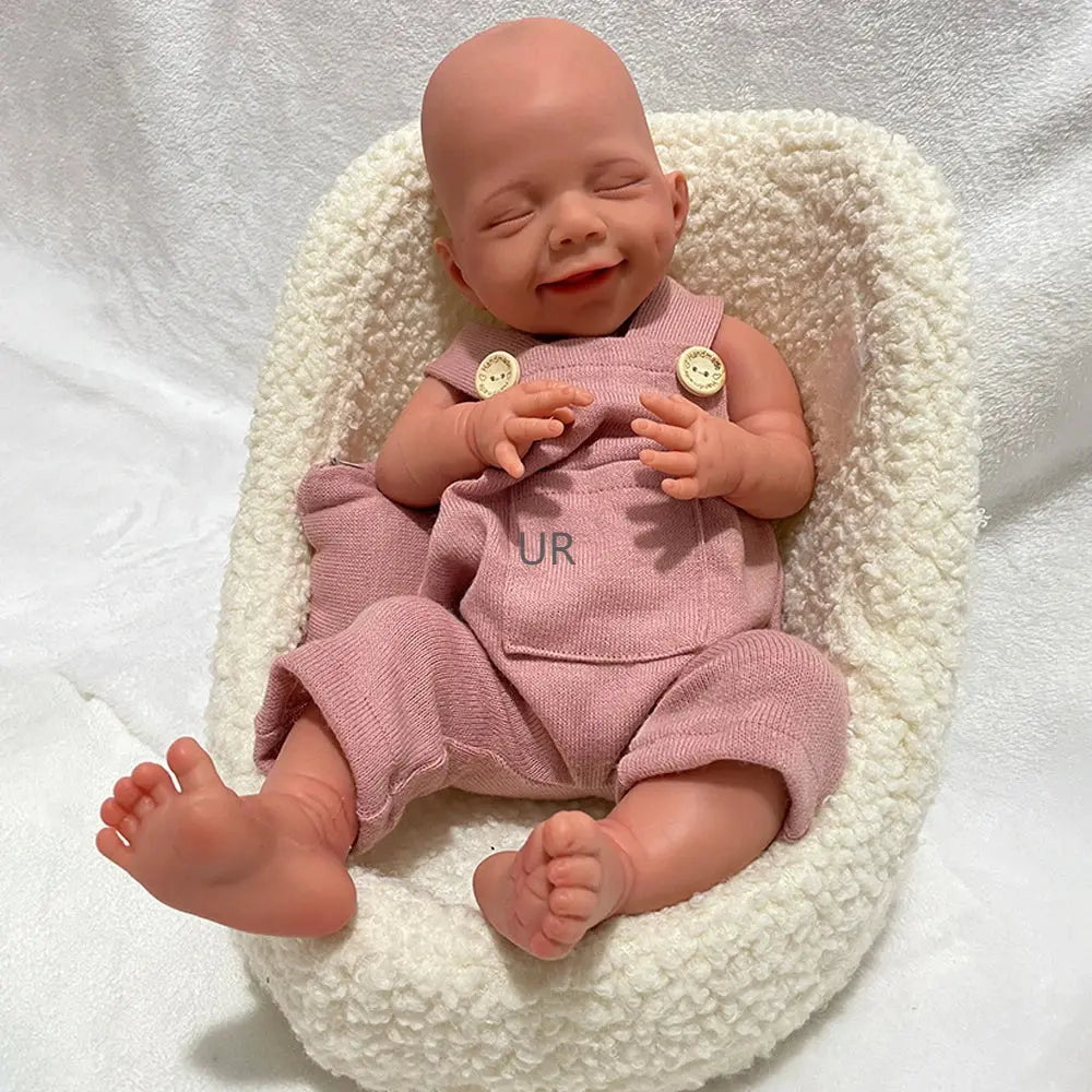 18Inch Baby Girl Full Body Soft Silicone Reborn Doll Lifelike Skin Waterproof Newborn Doll for Emotional Healing Kids Toy lifelikesiliconereborns.com
