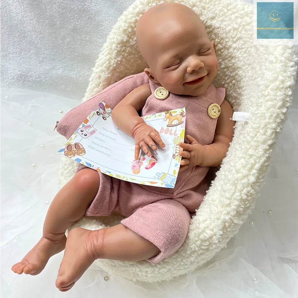 18Inch Baby Girl Full Body Soft Silicone Reborn Doll Lifelike Skin Waterproof Newborn Doll for Emotional Healing Kids Toy lifelikesiliconereborns.com