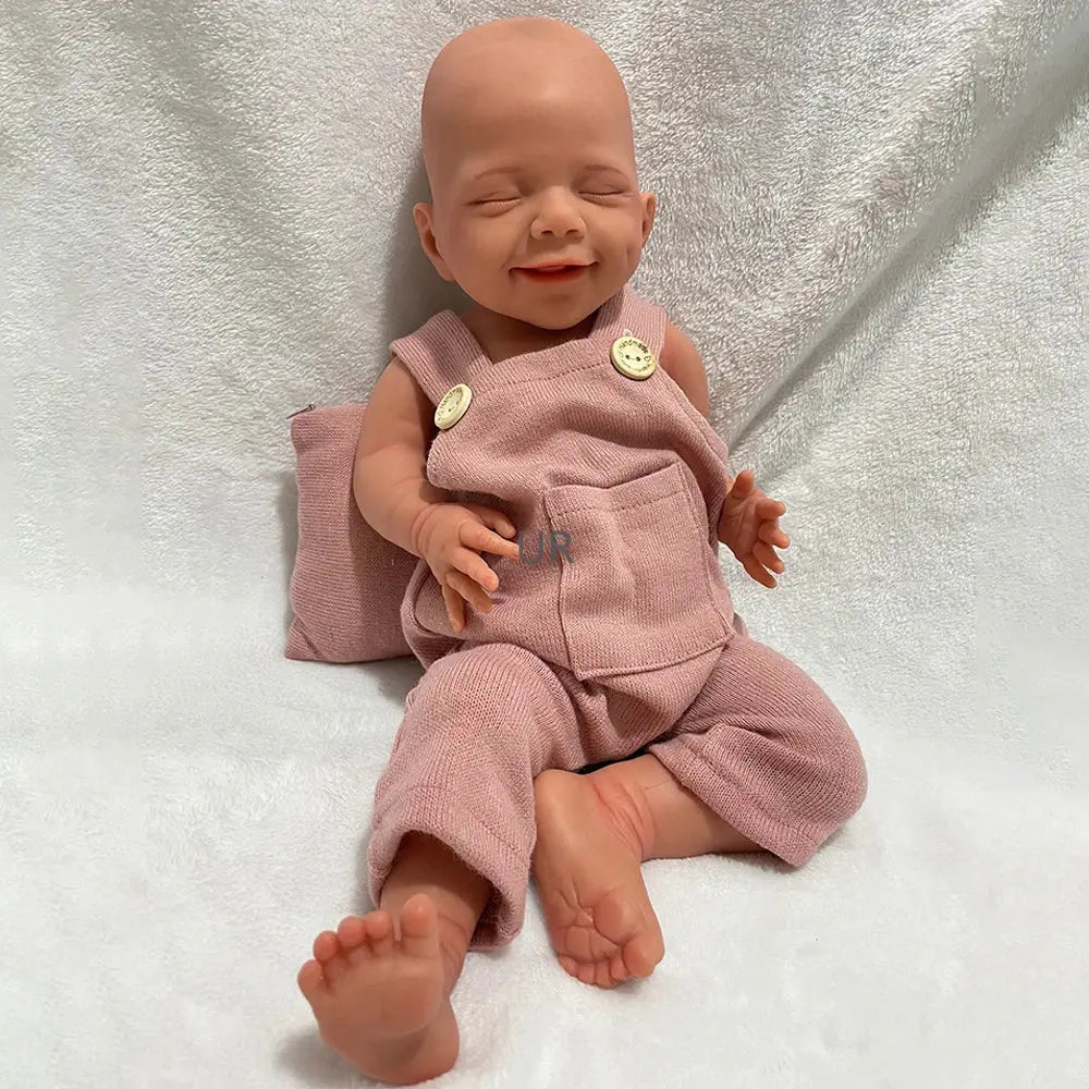 18Inch Baby Girl Full Body Soft Silicone Reborn Doll Lifelike Skin Waterproof Newborn Doll for Emotional Healing Kids Toy lifelikesiliconereborns.com