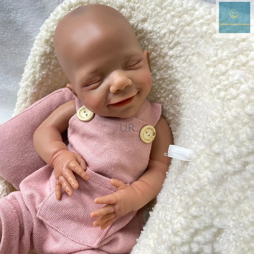 18Inch Lifelike Details Poseable Limbs Soft Silicone Reborn Baby Girl April Washable Doll for Teaching Parents-To-Be lifelikesiliconereborns.com