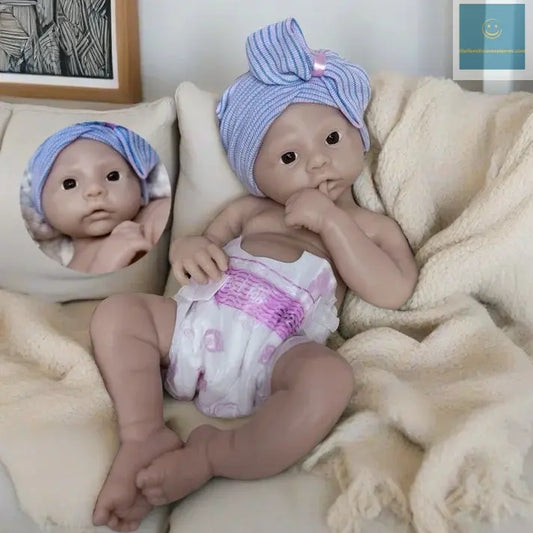18Inch Open Mouth Meadow Bebe Unpainted Solid Silicone Bebe Girl Handmade Reborn Baby Doll Waterproof Newborn Doll Toy lifelikesiliconereborns.com