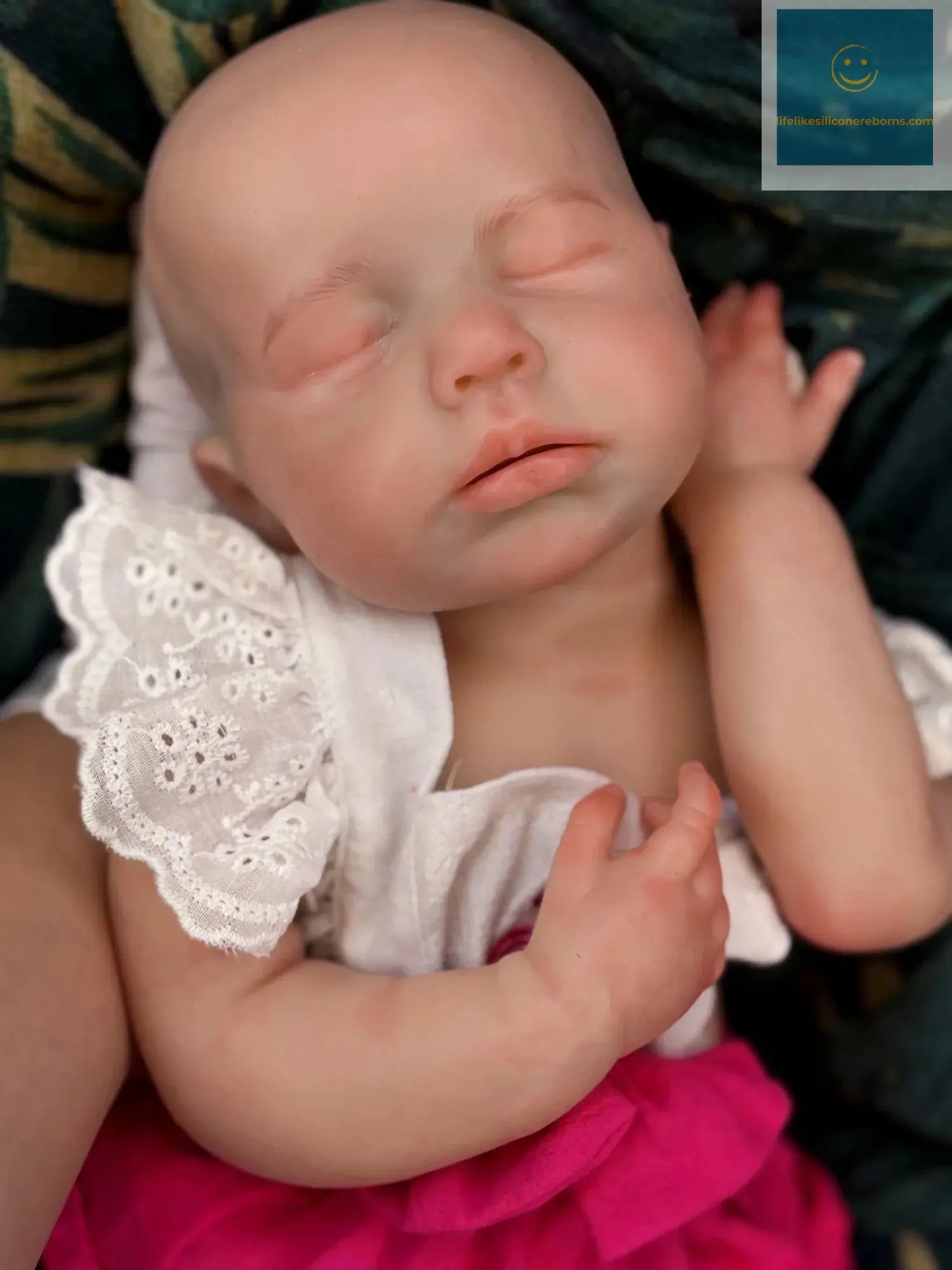 18Inch Open Mouth Silicone Girl Loulou Bebe Reborn Full Solid Silicone Reborn Dolls Painted Baby Doll Toy Corpo De Silicone lifelikesiliconereborns.com