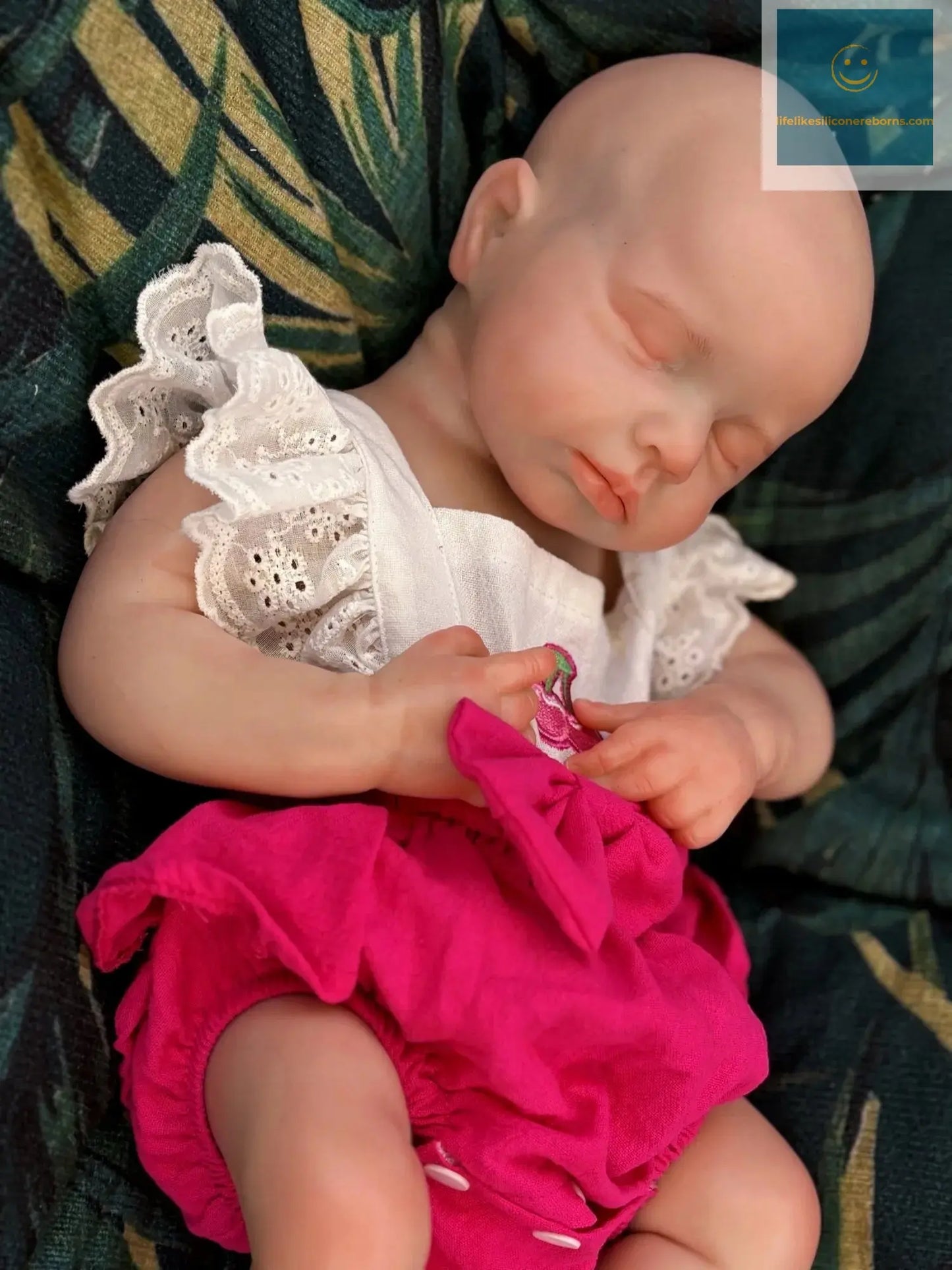 18Inch Open Mouth Silicone Girl Loulou Bebe Reborn Full Solid Silicone Reborn Dolls Painted Baby Doll Toy Corpo De Silicone lifelikesiliconereborns.com