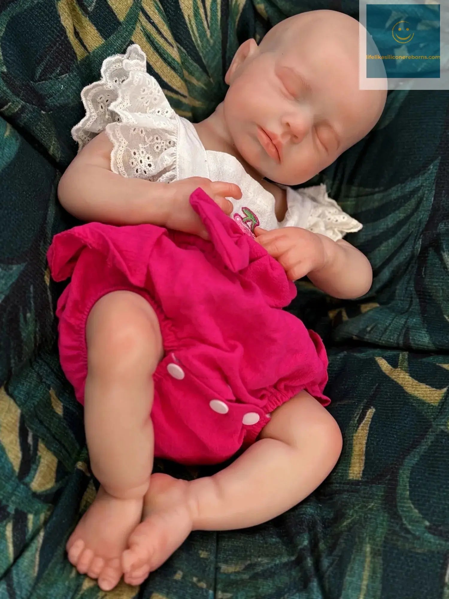 18Inch Open Mouth Silicone Girl Loulou Bebe Reborn Full Solid Silicone Reborn Dolls Painted Baby Doll Toy Corpo De Silicone lifelikesiliconereborns.com
