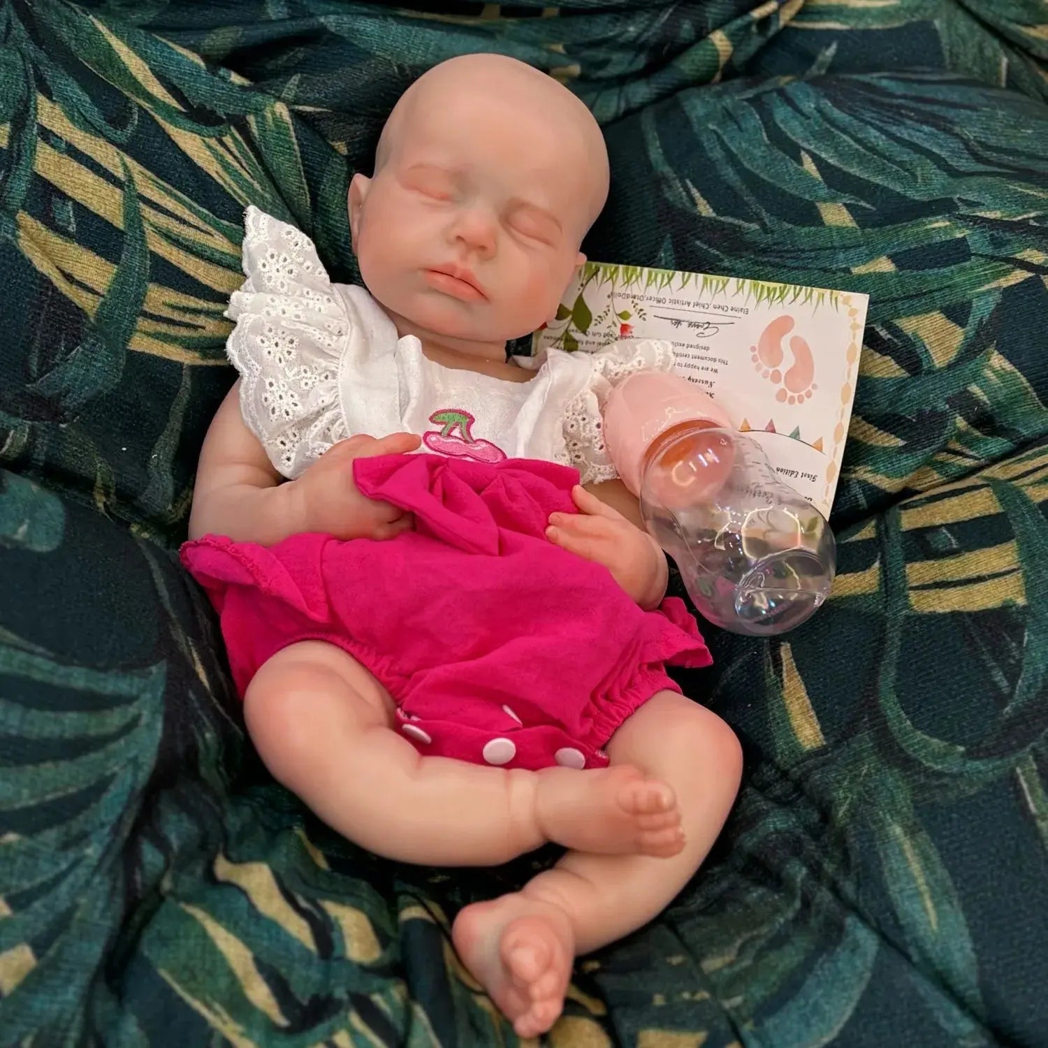 18Inch Open Mouth Silicone Girl Loulou Bebe Reborn Full Solid Silicone Reborn Dolls Painted Baby Doll Toy Corpo De Silicone lifelikesiliconereborns.com