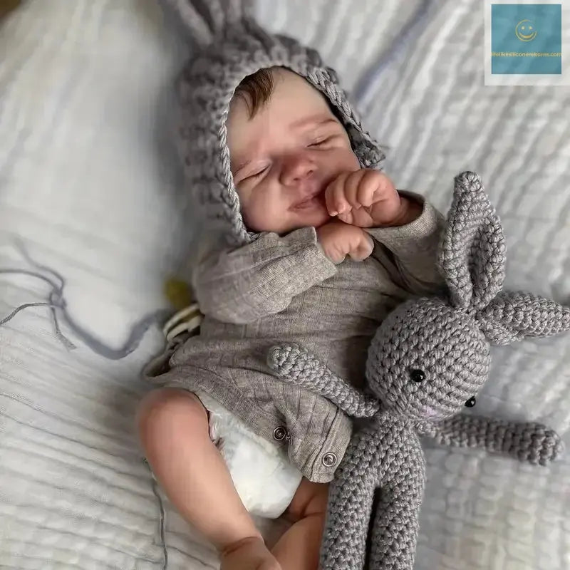 18Inch Pascale Can Open Mouth bebe reborn de silicona Girl Doll With Rooted Hair  Washable Reborn Doll Lifelike Realistic Doll lifelikesiliconereborns.com