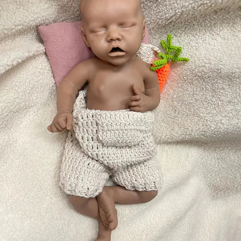18Inch Realistic Weight Newborn Baby Girl Lifelike Detail Features Silicone Reborn Doll Easy to Clean for Companionship Toy lifelikesiliconereborns.com