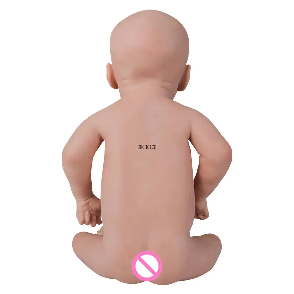 18Inch Twins Full Body Silicone Reborn Baby Doll Waterproof Lifelike Soft Bebe Girl Boy Visible Veins Bebe Doll Newborn Gift lifelikesiliconereborns.com