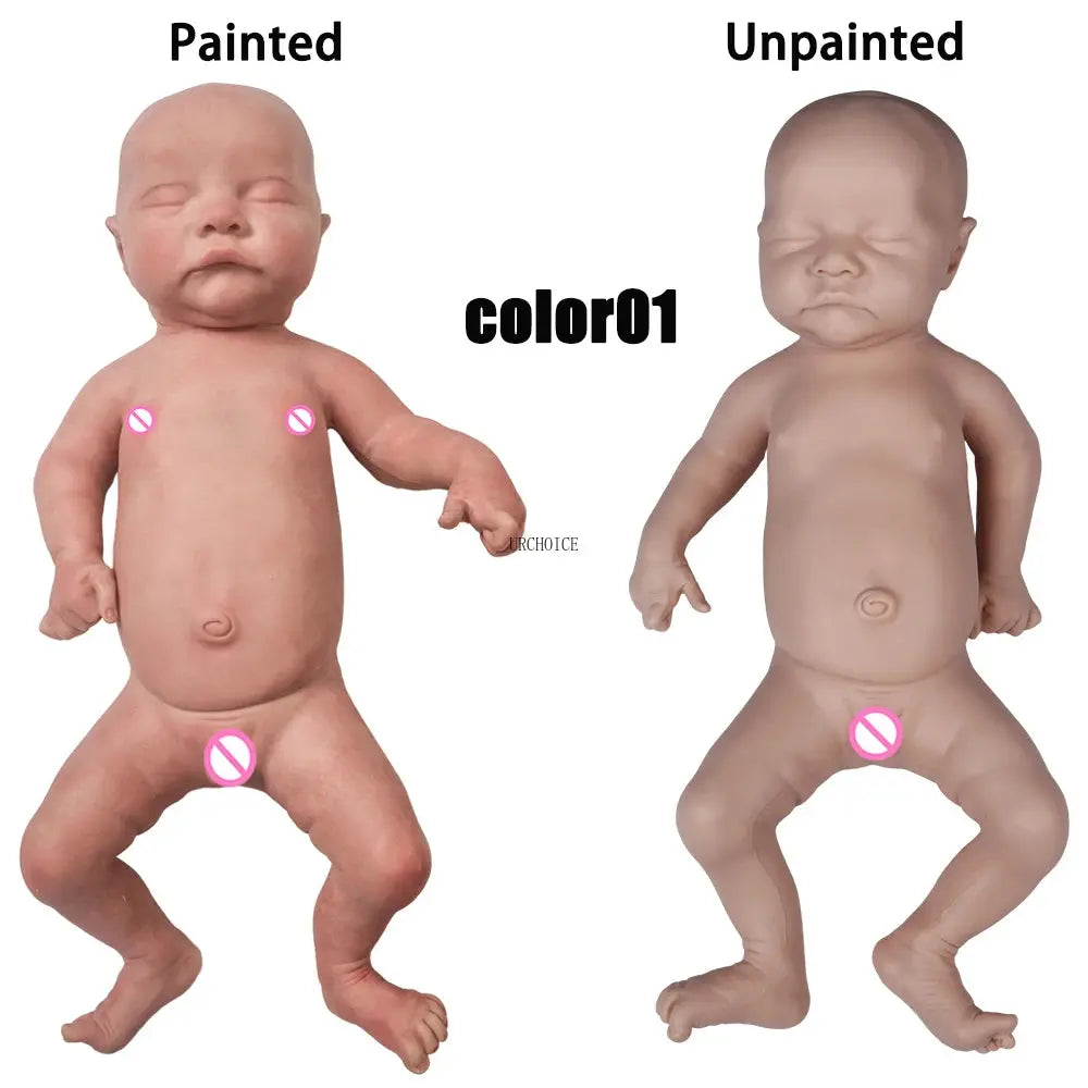 18Inch Twins Full Body Silicone Reborn Baby Doll Waterproof Lifelike Soft Bebe Girl Boy Visible Veins Bebe Doll Newborn Gift lifelikesiliconereborns.com