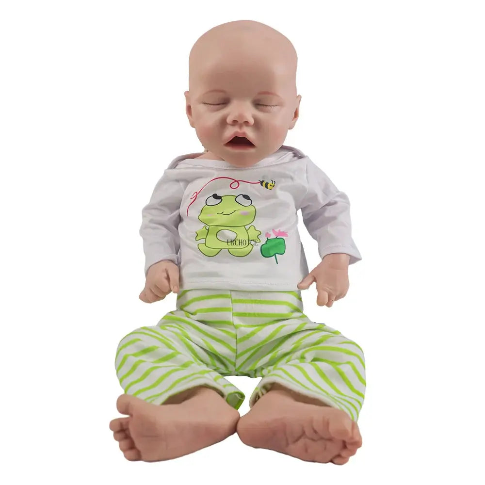 18Inch Twins Full Body Silicone Reborn Baby Doll Waterproof Lifelike Soft Bebe Girl Boy Visible Veins Bebe Doll Newborn Gift lifelikesiliconereborns.com