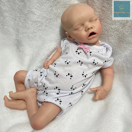 18" 100% Realistic Silicone Reborn Baby Girl Handmade Painted 5.6lb Newborn Doll Lifelike Feel Bebe Christmas Gift Collector lifelikesiliconereborns.com
