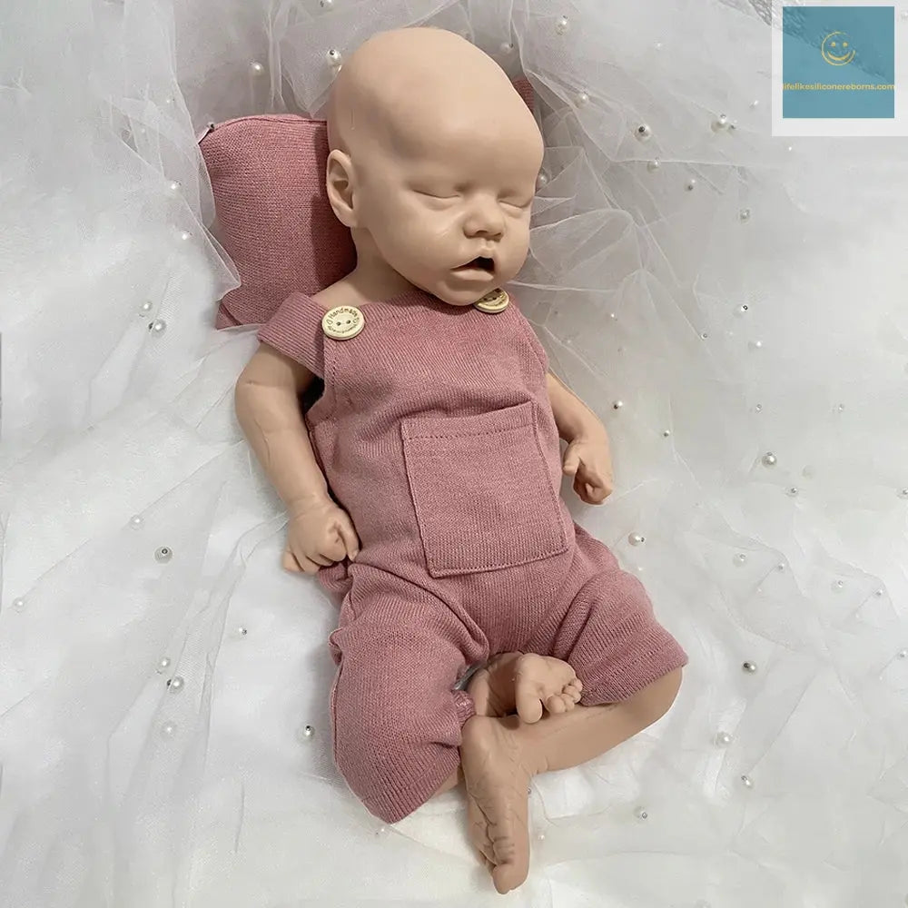 18" 100% Realistic Silicone Reborn Baby Girl Handmade Painted 5.6lb Newborn Doll Lifelike Feel Bebe Christmas Gift Collector lifelikesiliconereborns.com