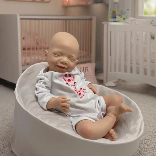 18'' 2.76kg Small Girl 100% Full Body Silicone Reborn Baby Doll Waterproof Realistic Skin Lifelike Infant DIY Toys for Children lifelikesiliconereborns.com
