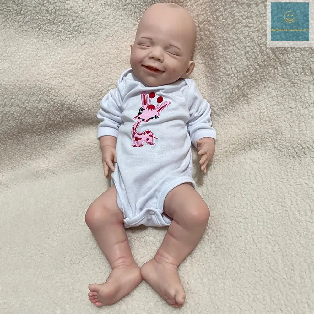 18'' 2.76kg Small Girl 100% Full Body Silicone Reborn Baby Doll Waterproof Realistic Skin Lifelike Infant DIY Toys for Children lifelikesiliconereborns.com