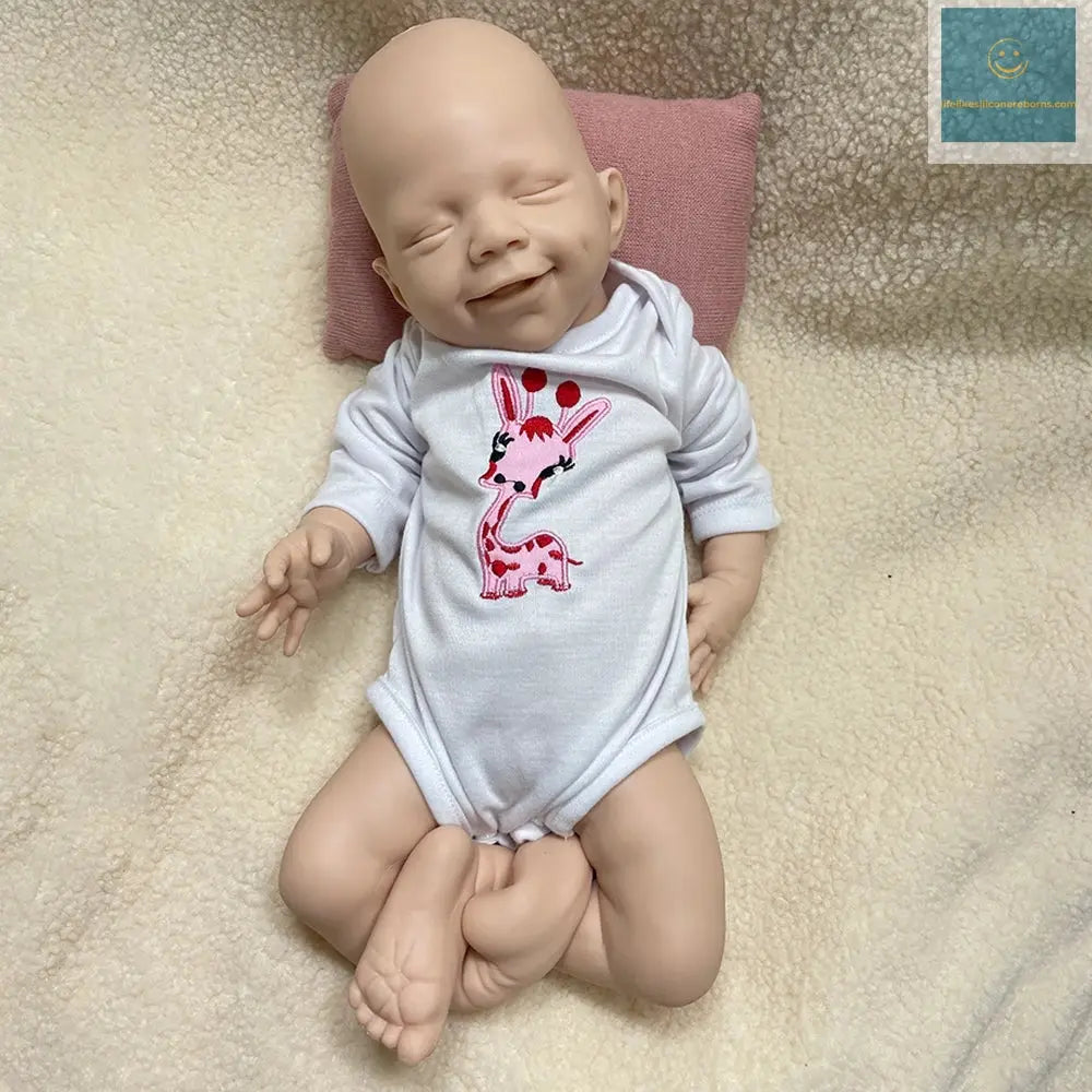 18'' 2.76kg Small Girl 100% Full Body Silicone Reborn Baby Doll Waterproof Realistic Skin Lifelike Infant DIY Toys for Children lifelikesiliconereborns.com