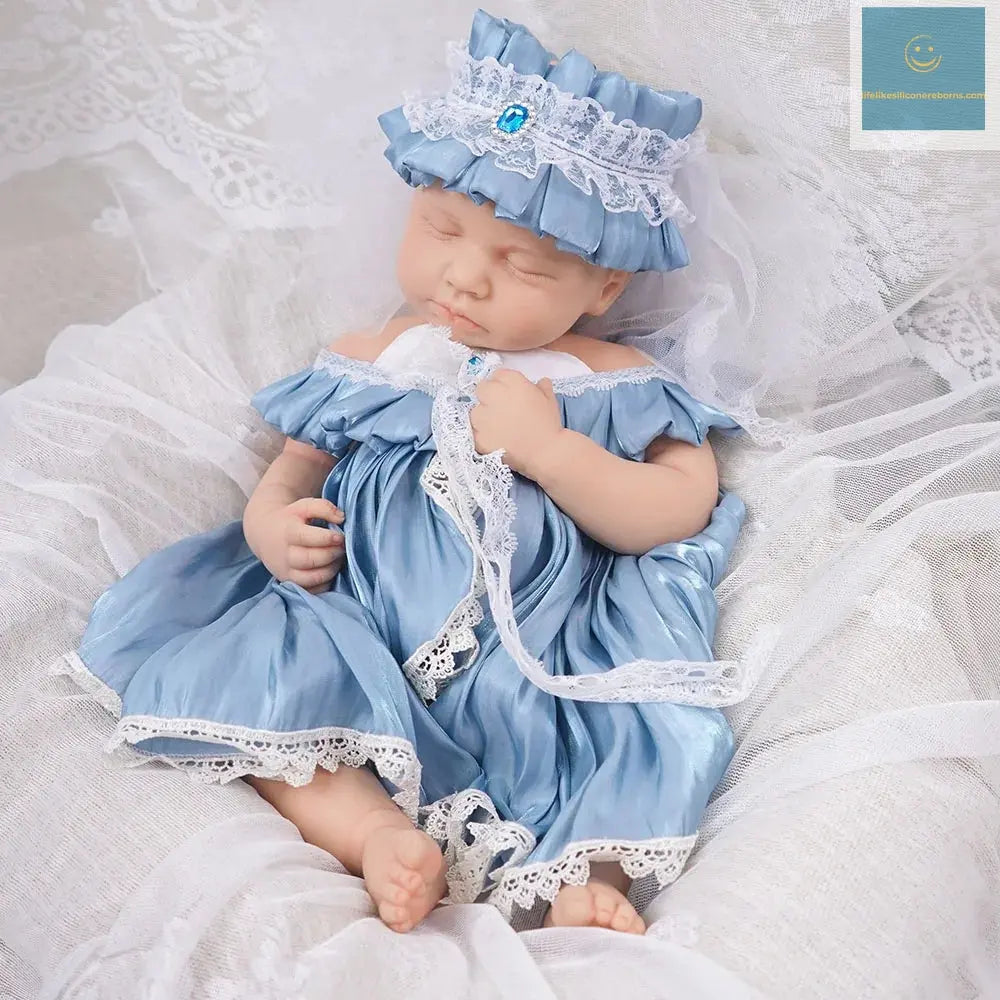 18inch Full Body Silicone Reborn Baby Doll Realistic Girl Dolls Unpainted lifelikesiliconereborns.com
