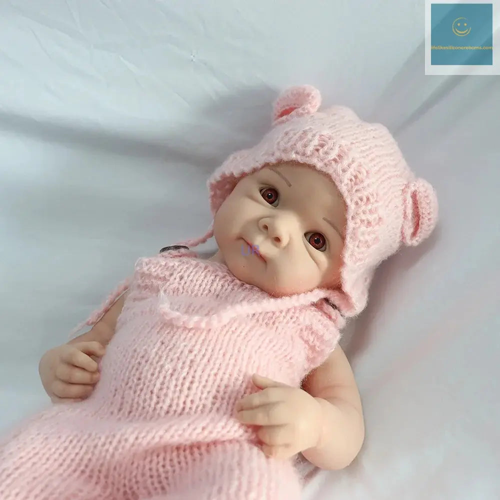 19 Inch Lifelike Silicone Reborn Baby Doll Girl Sculpt Painted or Unpainted, Perfect Collectible Gift for Kids/Parents/Christmas lifelikesiliconereborns.com
